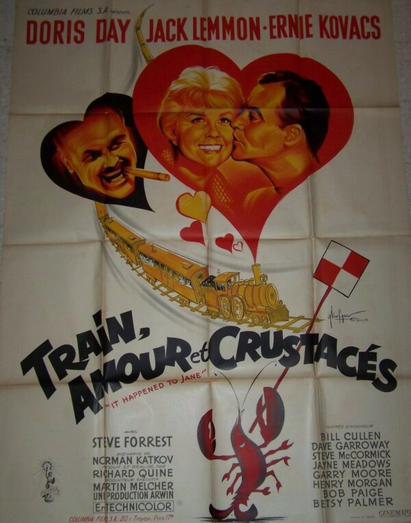 Train amour et crustaces 120x160