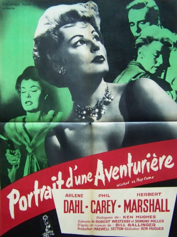 Portrait dune aventuriere 60x80