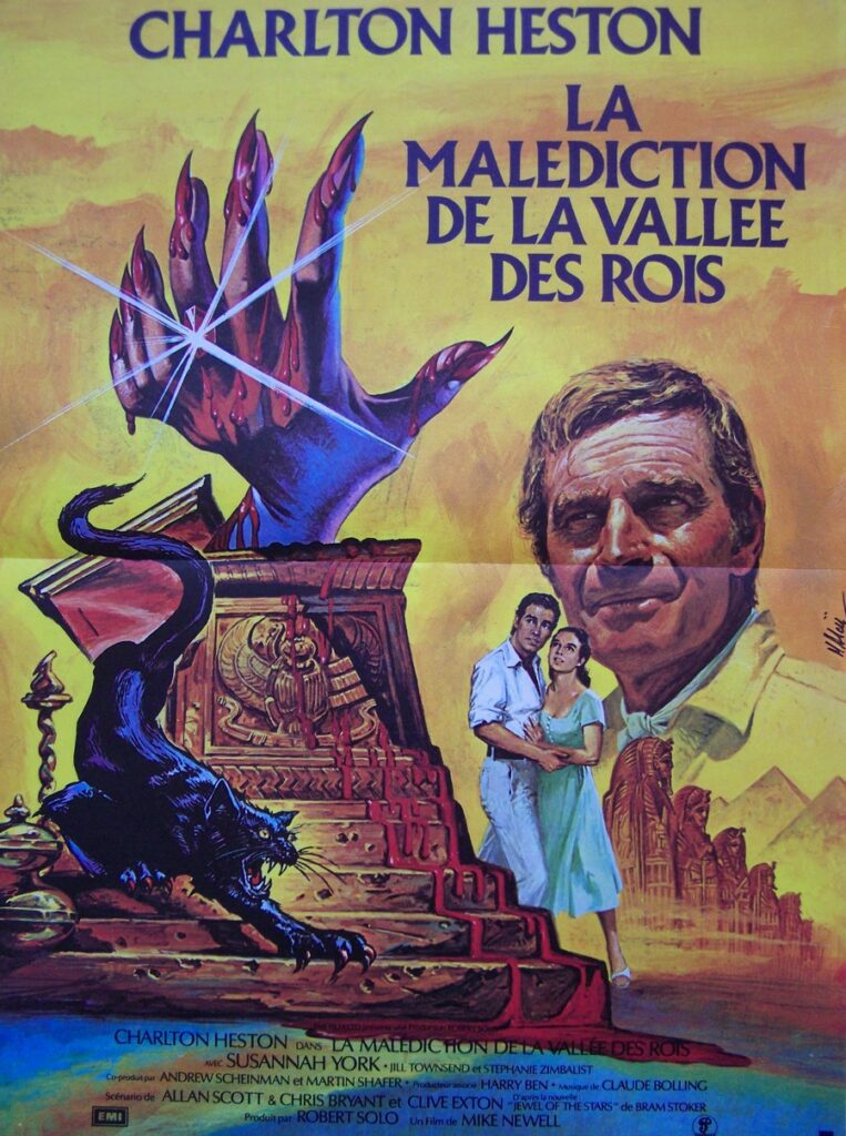 Malediction de la vallee des rois (la) 40x60