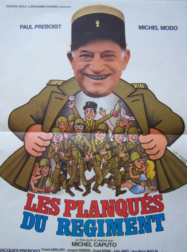 Planqués du regiment (les) 40x60