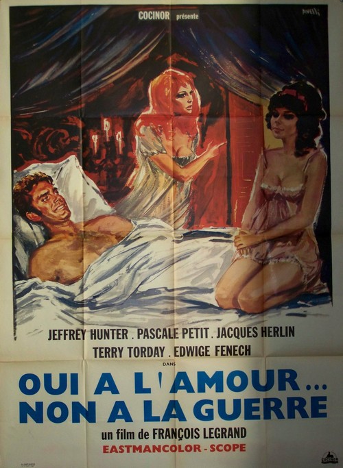 Oui a lamour non a la guerre 120x160