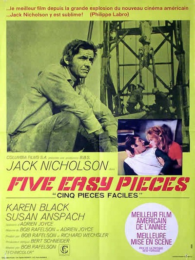 Five easy pieces cinq pieces facile 40x60