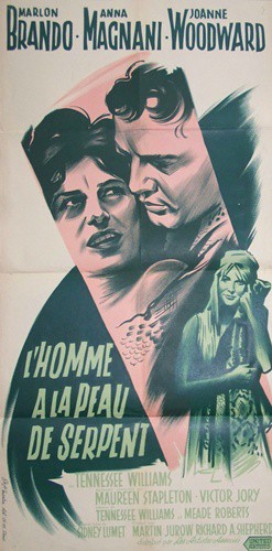 Homme a la peau de serpent (l) 40x80