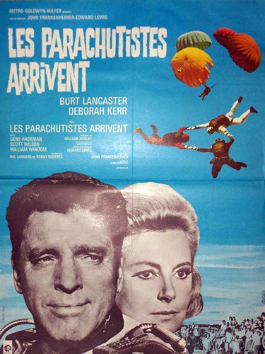 Parachutistes arrivent (les) 40x60