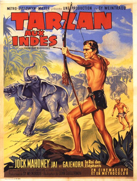 Tarzan aux indes 120x160