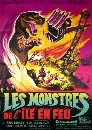 Monstres de l'ile en feu (les) 120x160