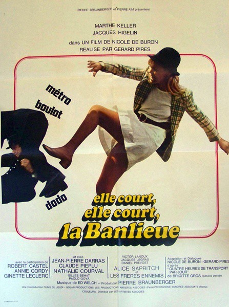 Elle court,elle court la banlieu 60x80