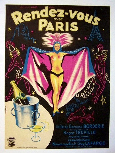 Rendez-vous avec paris 60x80