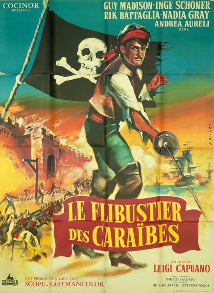 Flibustier des caraïbes (le) 120x160