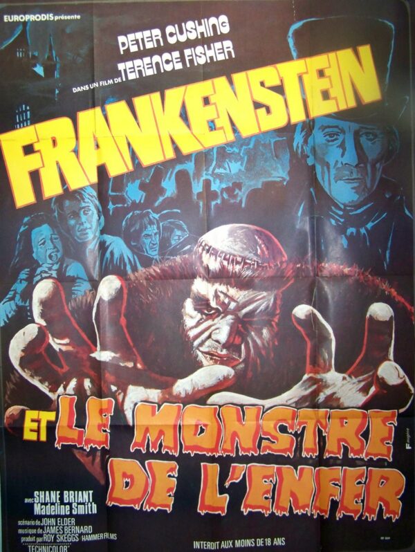 Frankenstein et le monstre de lenfer 120x160