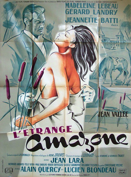 Etrange amazone (l) 120x160