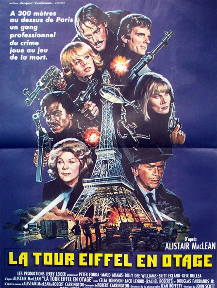 Tour eiffel en otage (la) 40x60