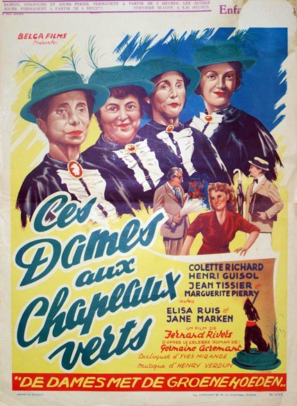 Ces dames aux chapeaux verts 49x36