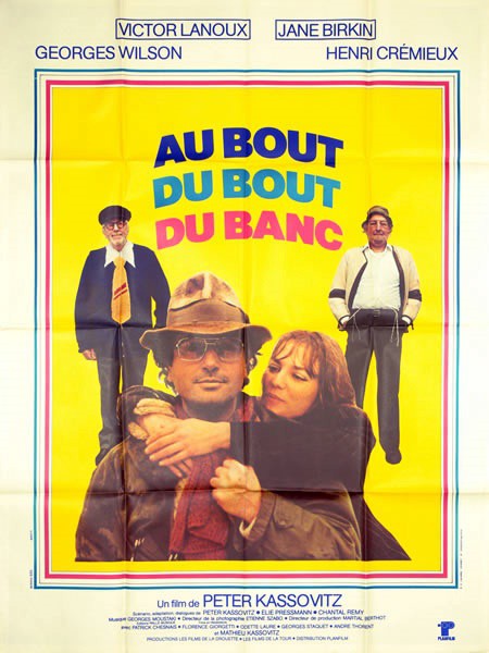 Au bout du bout du banc 120x160 modèle b