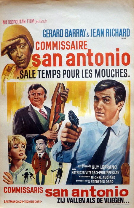 Commissaire san antonio,sale temps pour les mouches 35x55