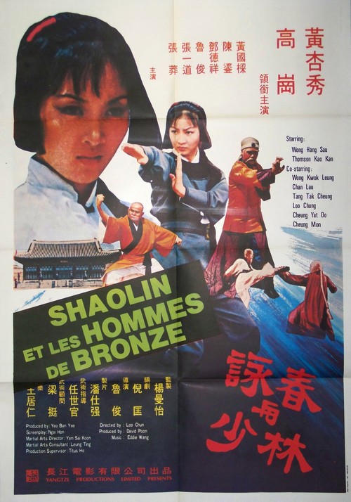 Shaolin et les hommes de bronze 80x118