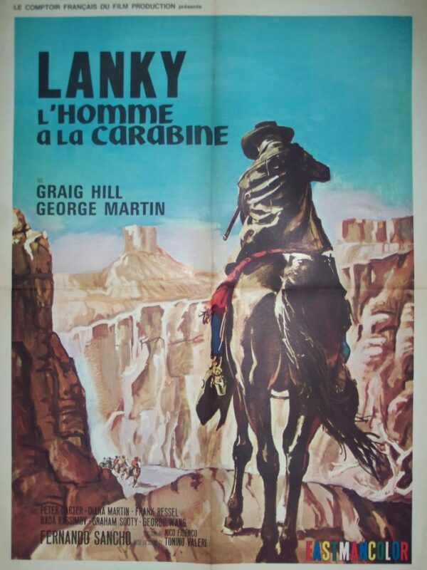 Lanky ,lhomme a la carabine 60x80