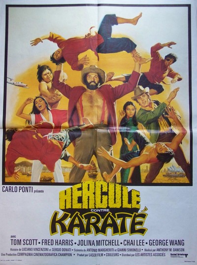 Hercule contre karaté 60x80