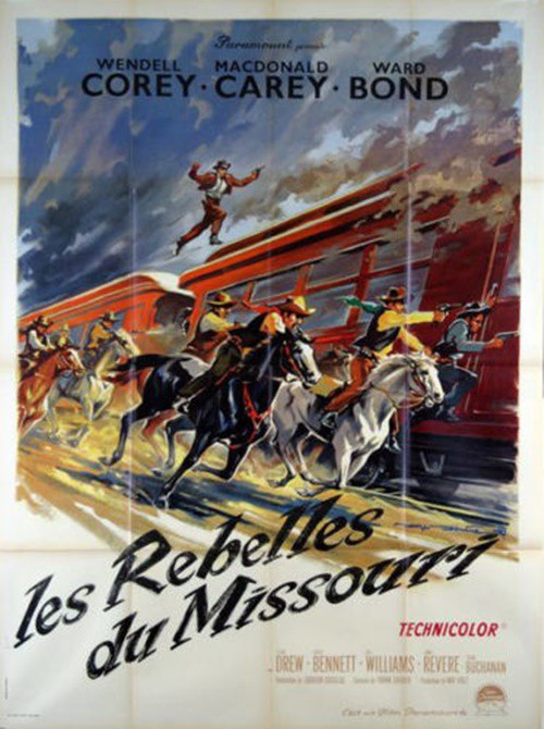 Rebelles du missouris (les) 120x160