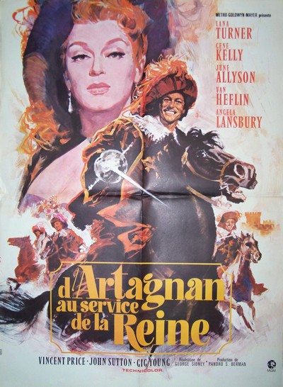 Dartagnan au service de la reine 120x160