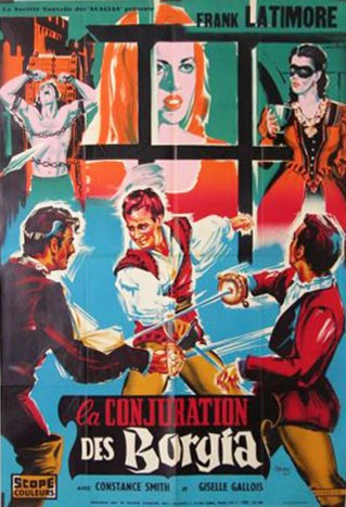 Conjuration des borgia (la) 120x160