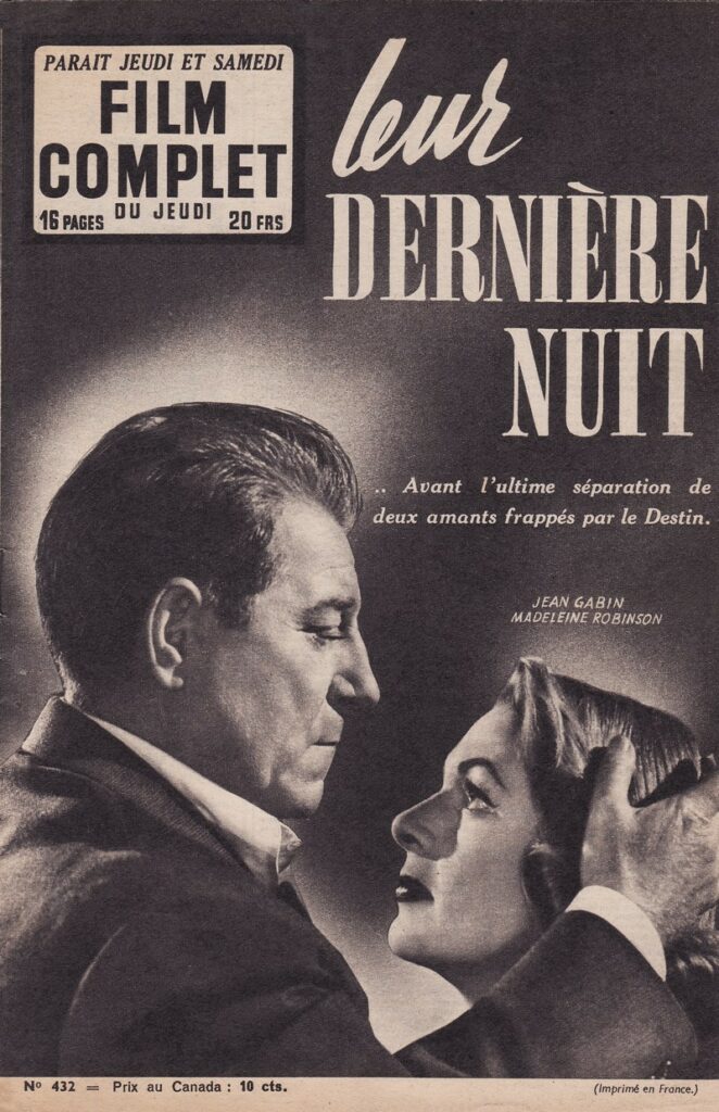 Leur derniere nuit