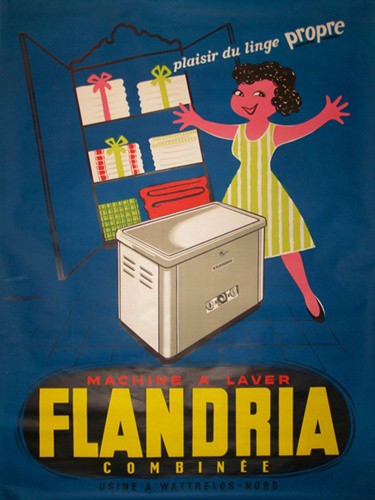 Machine a laver flandria combinée 116x154