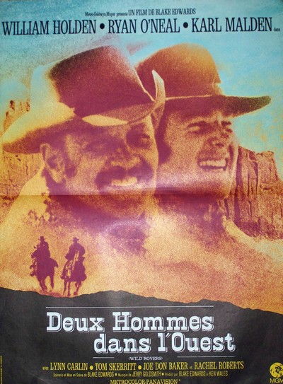 Deux hommes dans louest 40x60