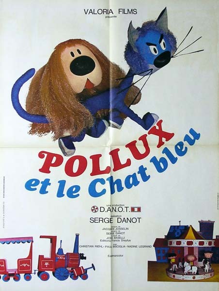 Pollux et le chat bleu.60x80