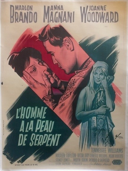 Homme à la peau de serpent (l').120x160