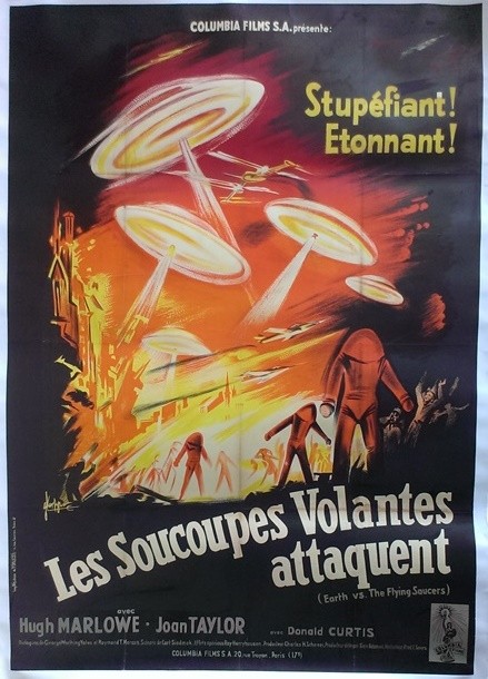 Soucoupes volantes attaquent (les).120x160