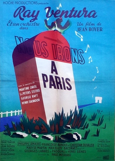 Nous irons à Paris.60x80