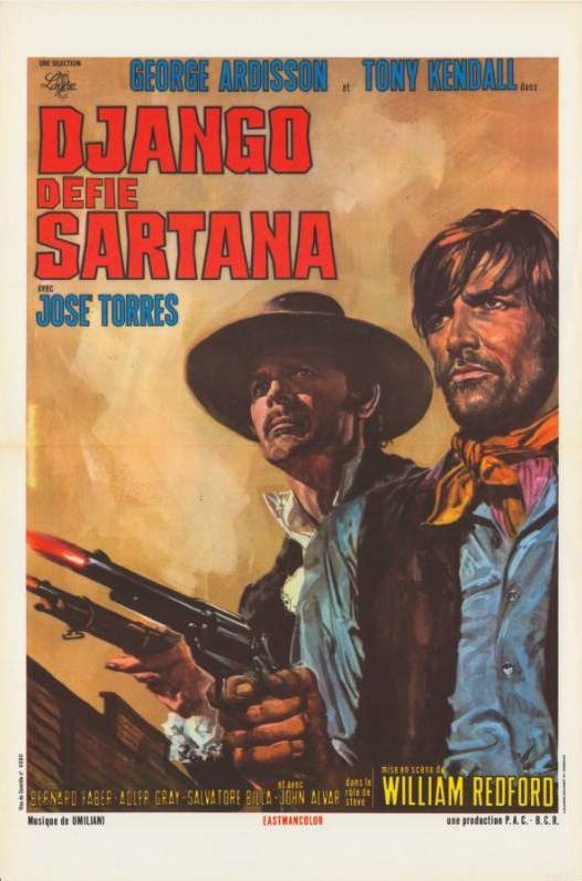Django défie Sartana.35x55