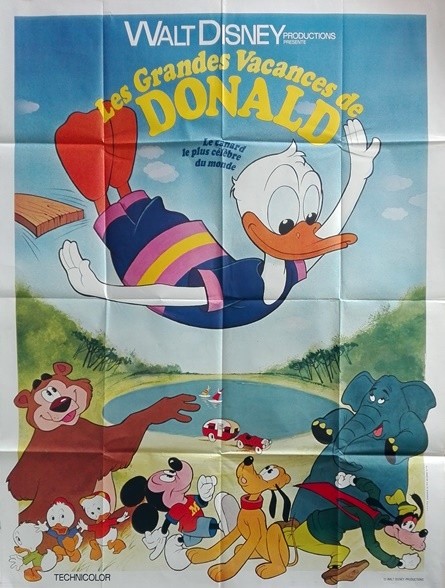 Grandes vacances de Donald (Les).120x160