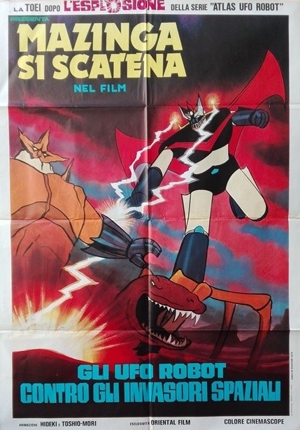 Mazinga si scatena.100x140