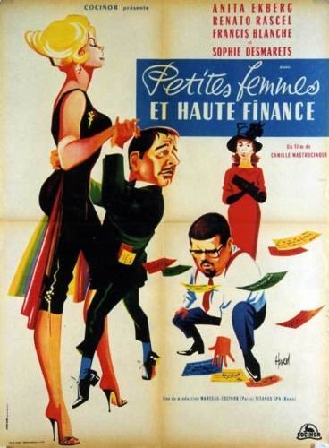 Petites femmes et haute finance.60x80