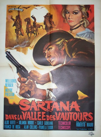 Sartana dans la vallee des vautours 60x80