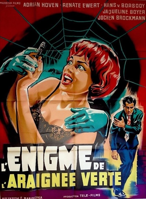 Enigme de l'araignée verte (L').120x160
