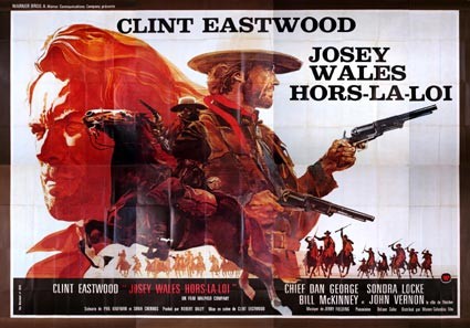 Josey Wales hors la loi.4x3 m
