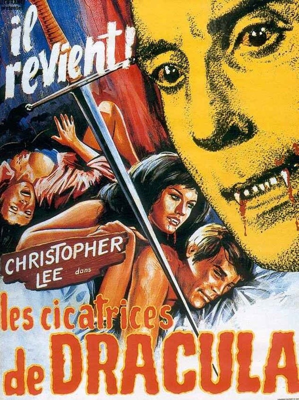 Cicatrices de dracula (Les).60x80