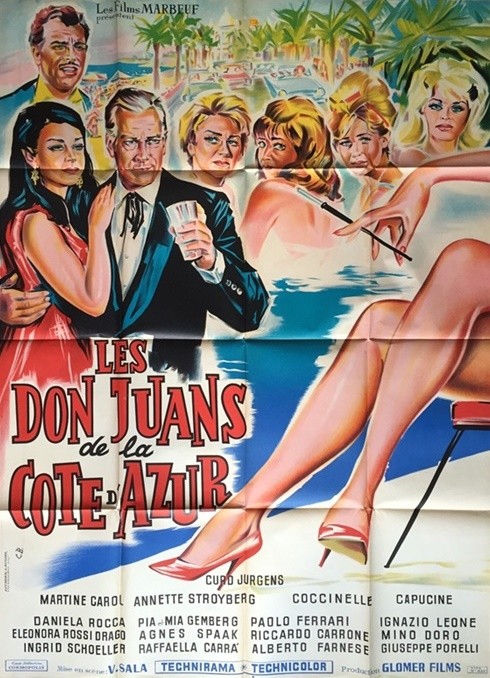 Don juans de la cote d'azur (Les).120x160