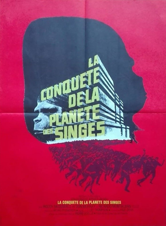 Conquète de la planète des singes (La).60x80