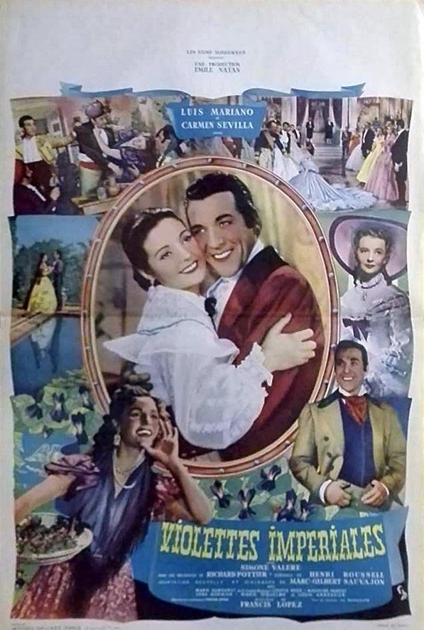 Violettes impériales.40x60