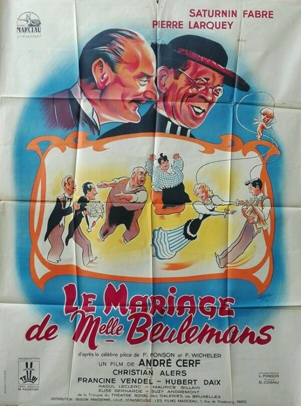 Mariage de Melle Beulemans (Le).120x160