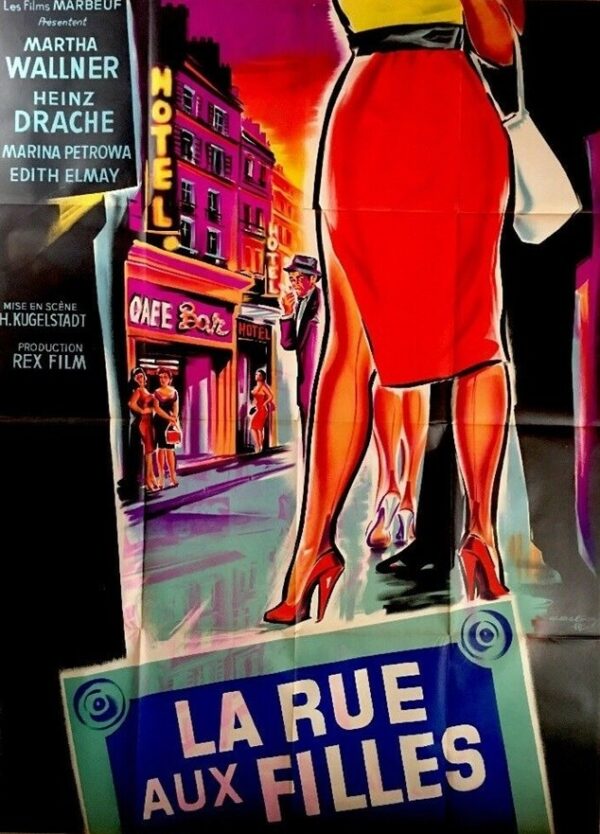 Rue aux filles (La).120x160