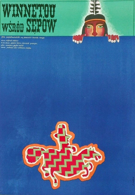 Winnetou parmis les vautours.58x82