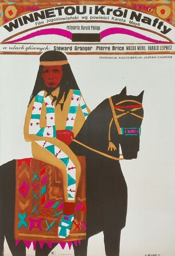 winnetou et l'appât de l'or noir.58x82