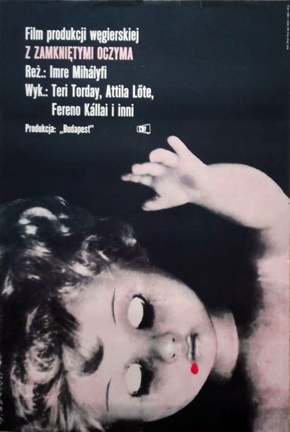 Avec les yeux fermés.58x82