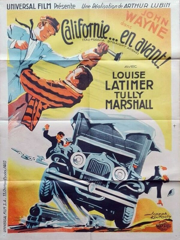 Californie en avant.60x80