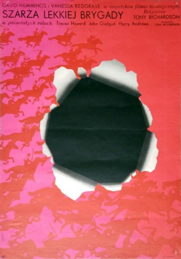 Szarza lekkiej brygady.La charge de la brigade légère.57x81